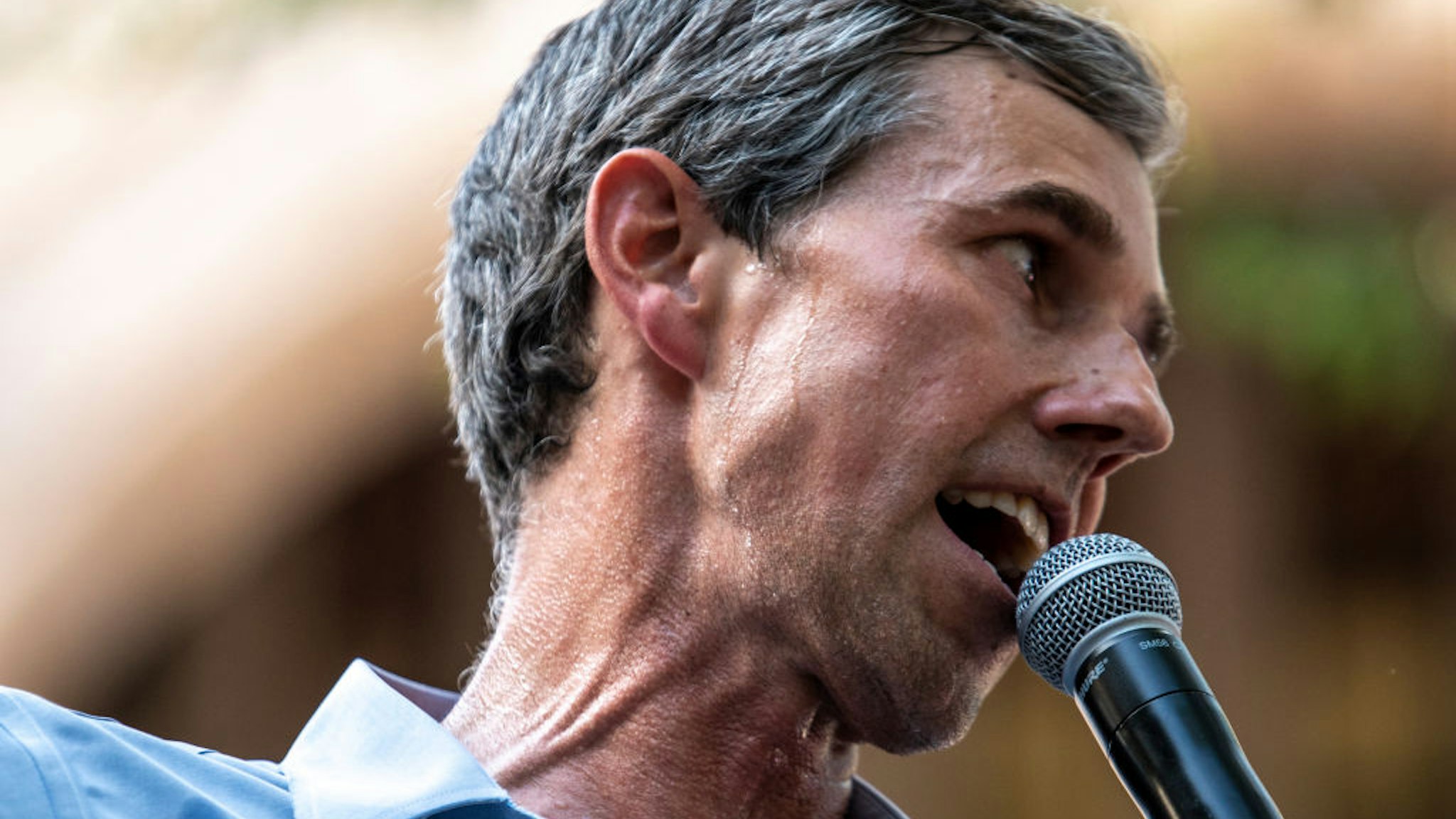 AUSTIN, TX - JUNE 20: Former U.S. Rep. Beto O'Rourke (D-TX) speaks at a rally at the state Capitol on June 20, 2021 in Austin, Texas. The rally is one of many O'Rourke is holding across Texas to fight SB7, a controversial voting bill that was derailed after house Democrats walked out of the session. The bill set limits on early voting hours, banned drive-through voting, made it a felony for officials to send unsolicited absentee ballot requests and lowered the standard for overturning an election based on fraud. Gov. Greg Abbott has vowed to call a special session on the measure.