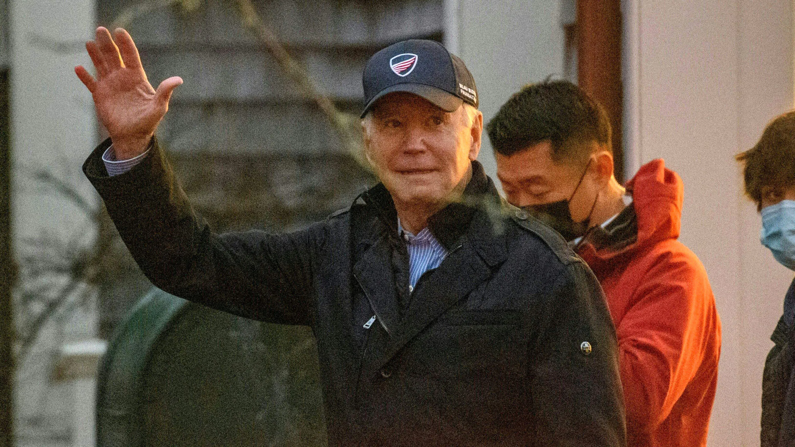 WATCH: Biden Caught Not Wearing A Mask While In A Store With ‘Required Face Covering’ Sign