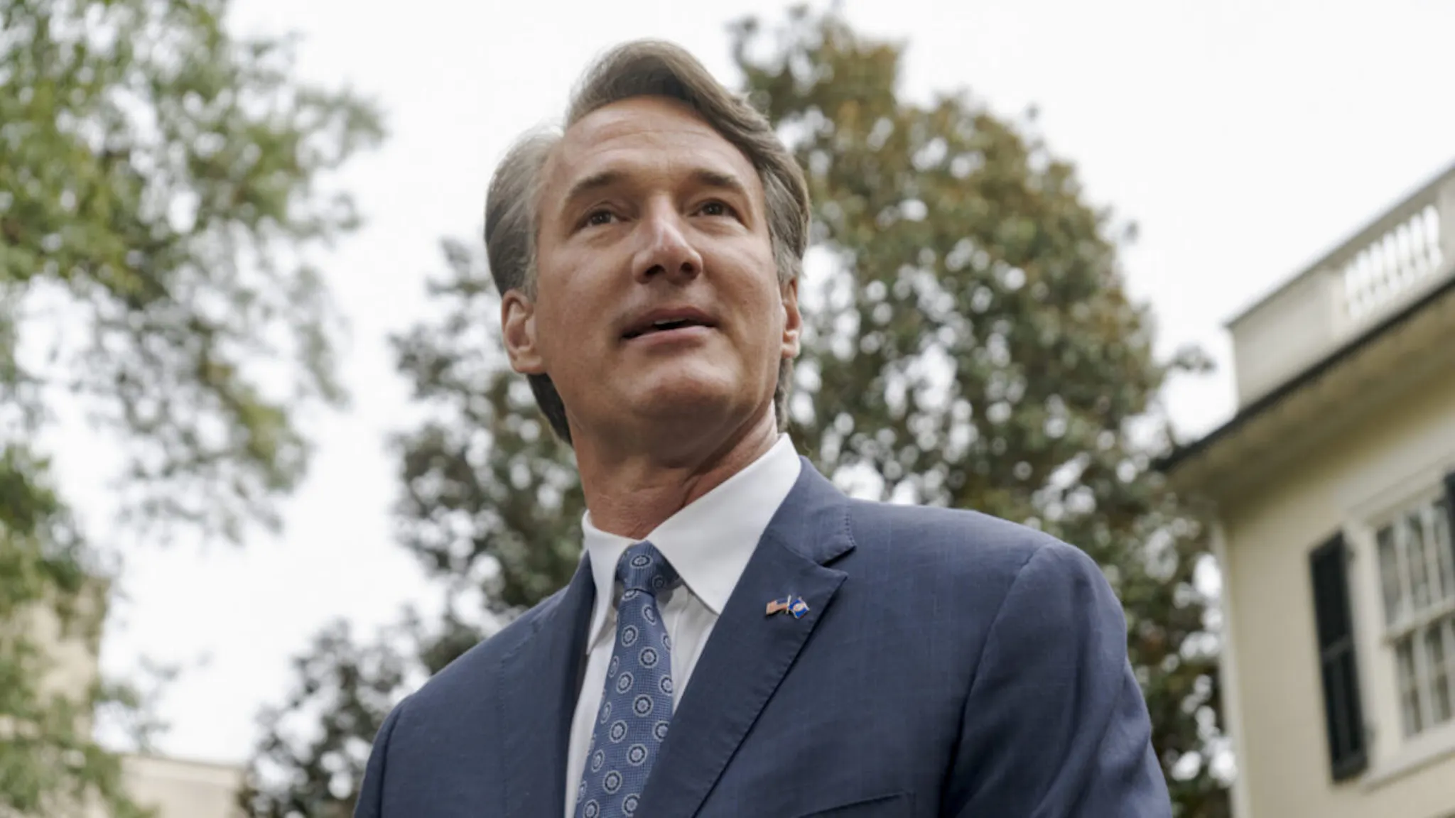 Glenn Youngkin Glenn Youngkin, governor-elect of Virginia, speaks to members of the media outside the Executive Mansion in Richmond, Virginia, U.S., on Thursday, Nov. 4, 2021.