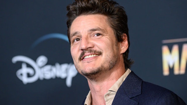 CHilean actor Pedro Pascal arrives for Disney+ World Premiere of "The Mandalorian" at El Capitan theatre in Hollywood on November 13, 2019.