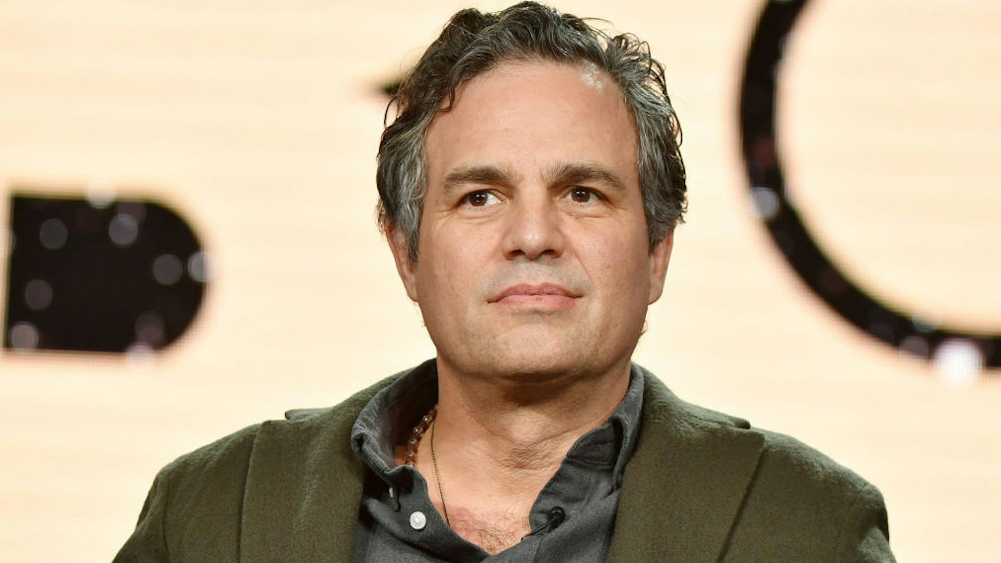 Mark Ruffalo of "I Know This Much Is True" speaks during the HBO segment of the 2020 Winter TCA Press Tour at The Langham Huntington, Pasadena on January 15, 2020 in Pasadena, California.