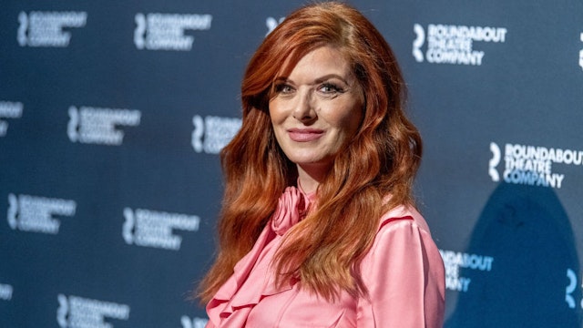 Debra Messing attends the "Birthday Candles" Photocall at American Airlines Theatre on March 12, 2020 in New York City.