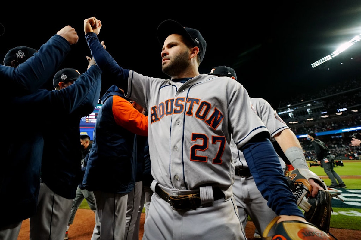 Astros' Jeremy Peña stops by Irma's Original in downtown Houston after  returning from clinching World Series berth - ABC13 Houston