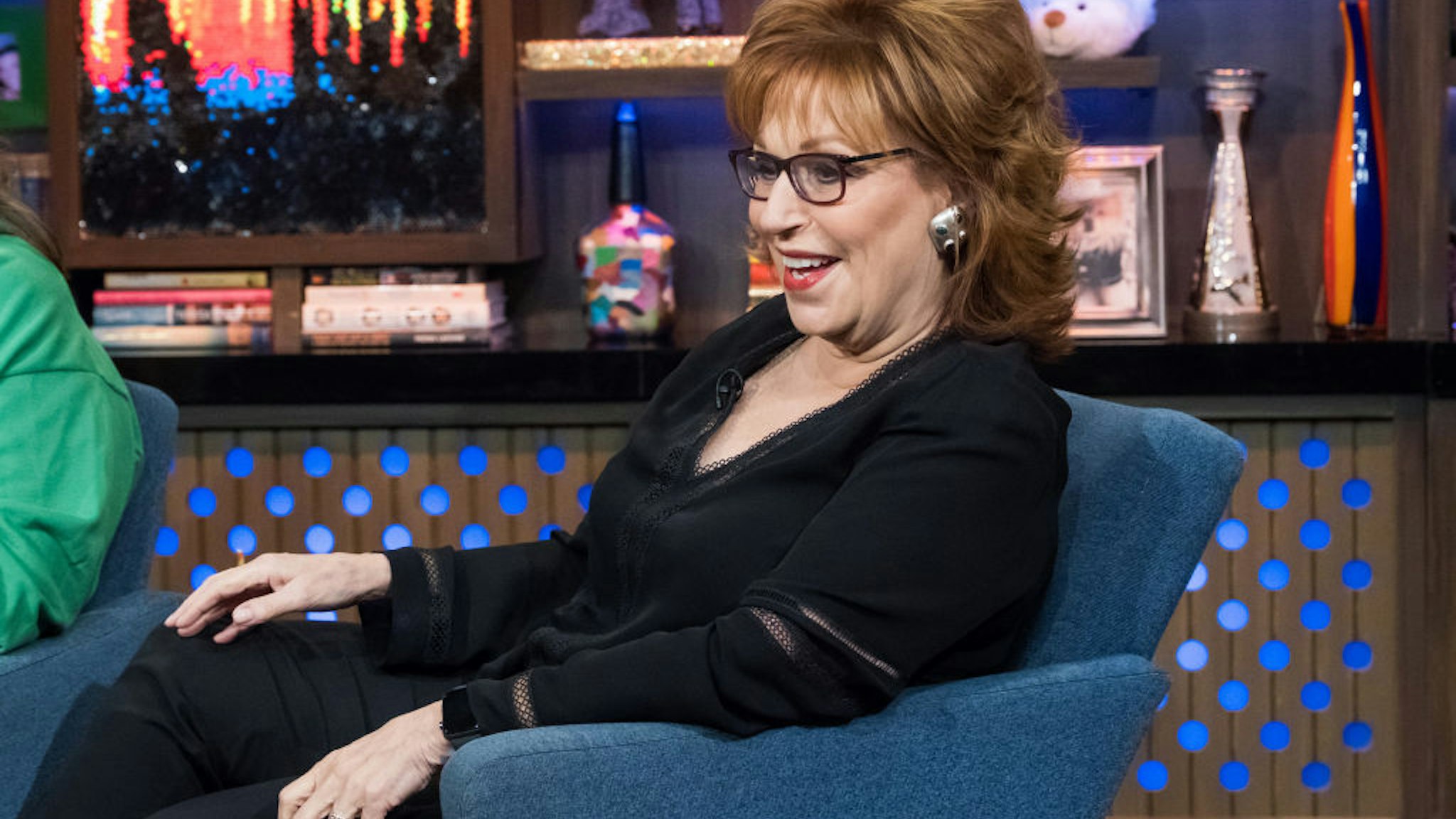WATCH WHAT HAPPENS LIVE WITH ANDY COHEN -- Pictured: Joy Behar -- (Photo by: Charles Sykes/Bravo/NBCU Photo Bank/NBCUniversal via Getty Images)