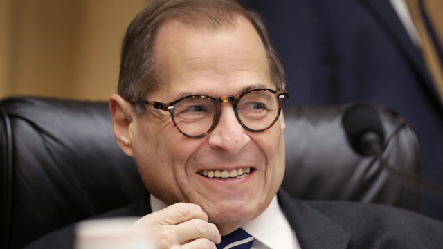 WASHINGTON, DC - SEPTEMBER 25: U.S. House Judiciary Committee Chairman Jerrold Nadler (D-NY) prepares for a hearing on assault weapons in the Rayburn House Office Building on Capitol Hill September 25, 2019 in Washington, DC. During the hearing titled 'Protecting America from Assault Weapons,' the committee heard testimony from politicians, physicians, lobbyists and others about the type of weapon used in many of the recent mass shootings. Colt announced last week that it is suspending manufacture of its popular AR-15 rifle for consumers, but will still make them for military and law enforcement.