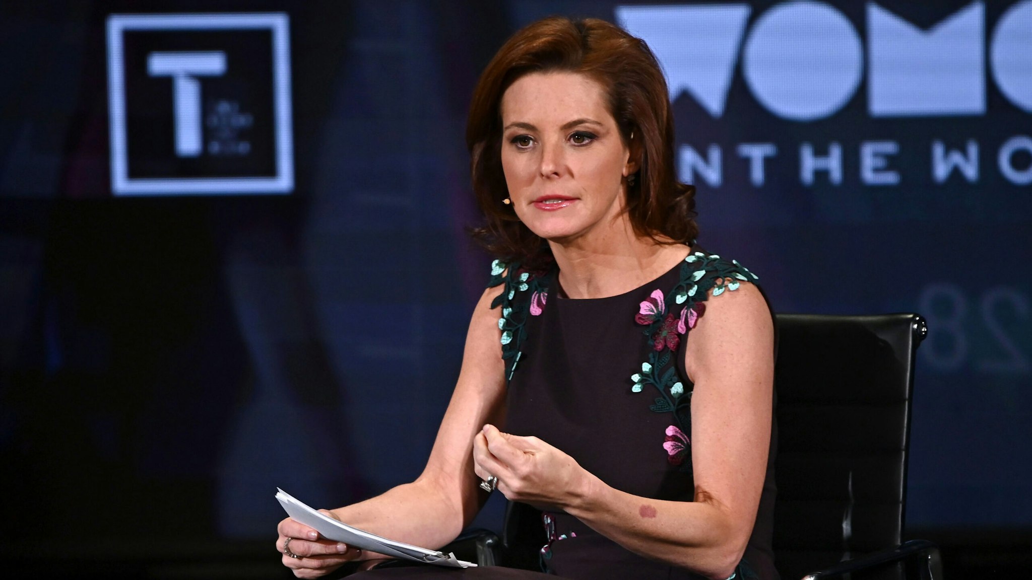 NEW YORK, NEW YORK - APRIL 11: Stephanie Ruhle speaks onstage at the 10th Anniversary Women In The World Summit - Day 2 at David H. Koch Theater at Lincoln Center on April 11, 2019 in New York City.