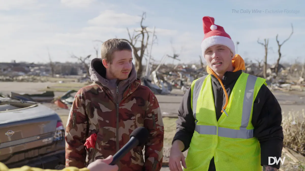 Exclusive Footage: Kentucky Tornado Survivor Says ‘First Thing We Thought’ Of Was ‘Helping People’