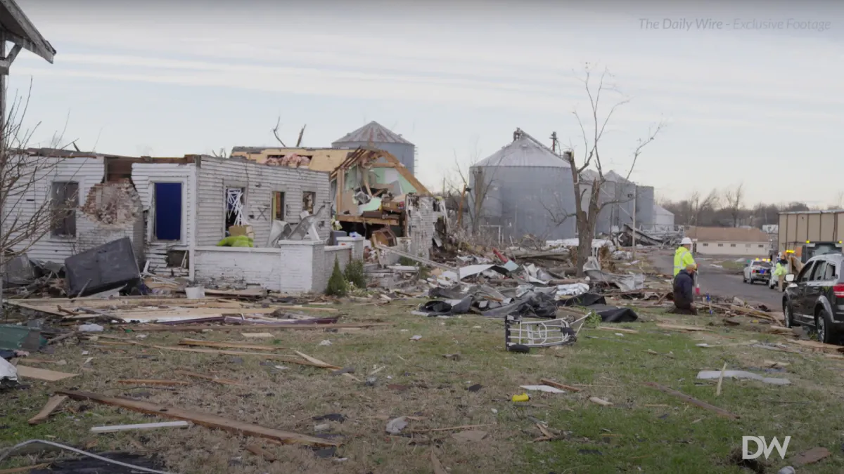 EXCLUSIVE: Residents On Kentucky Tornado Damage Footage: ‘I’ve Never Seen Destruction Like This In My Life’
