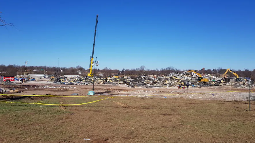 More Than 90 Workers At The Collapsed Candle Factory In Kentucky Have Been Located; 8 Dead, 8 Still Missing