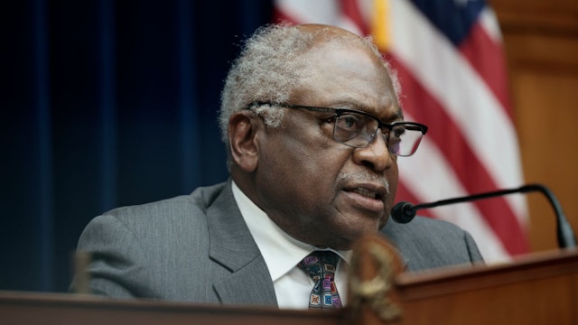 House Coronavirus Subcommittee Chairman James E. Clyburn, (D-SC) speaks during a hearing in the Rayburn House Office Building on November 17, 2021 in Washington, DC.