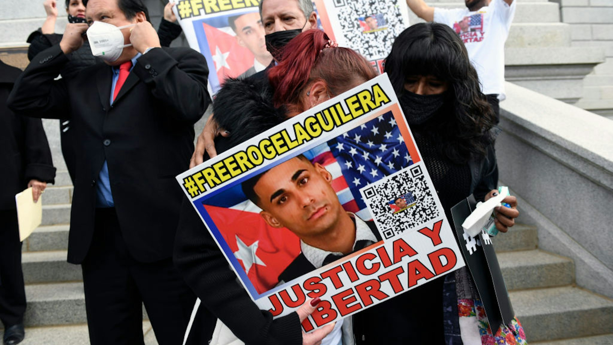 ogel Aguilera-Mederos, rally, sentencing reform