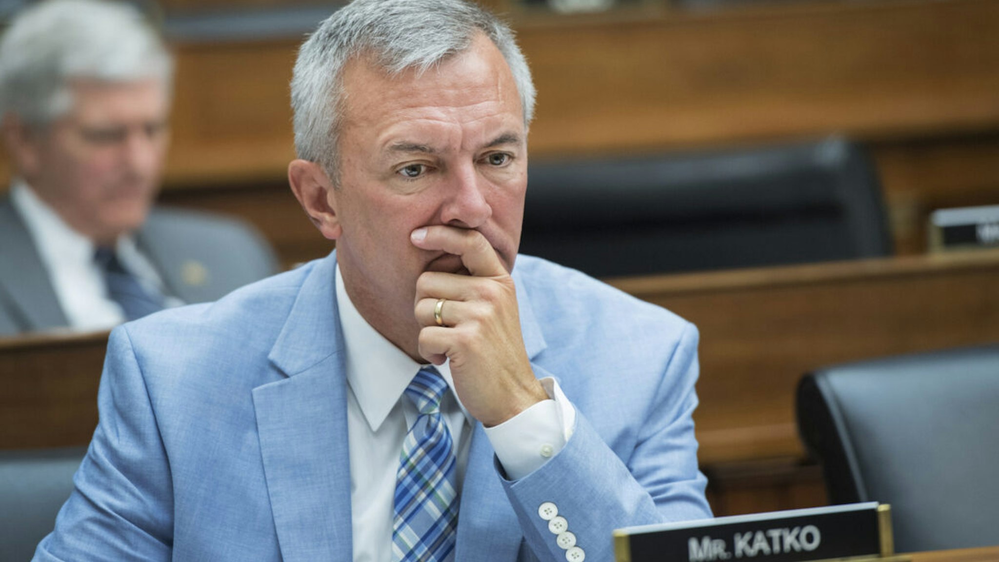 Rep. John Katko, R-N.Y., attends a House Transportation and Infrastructure Committee markup in Rayburn Building, September 14, 2016.