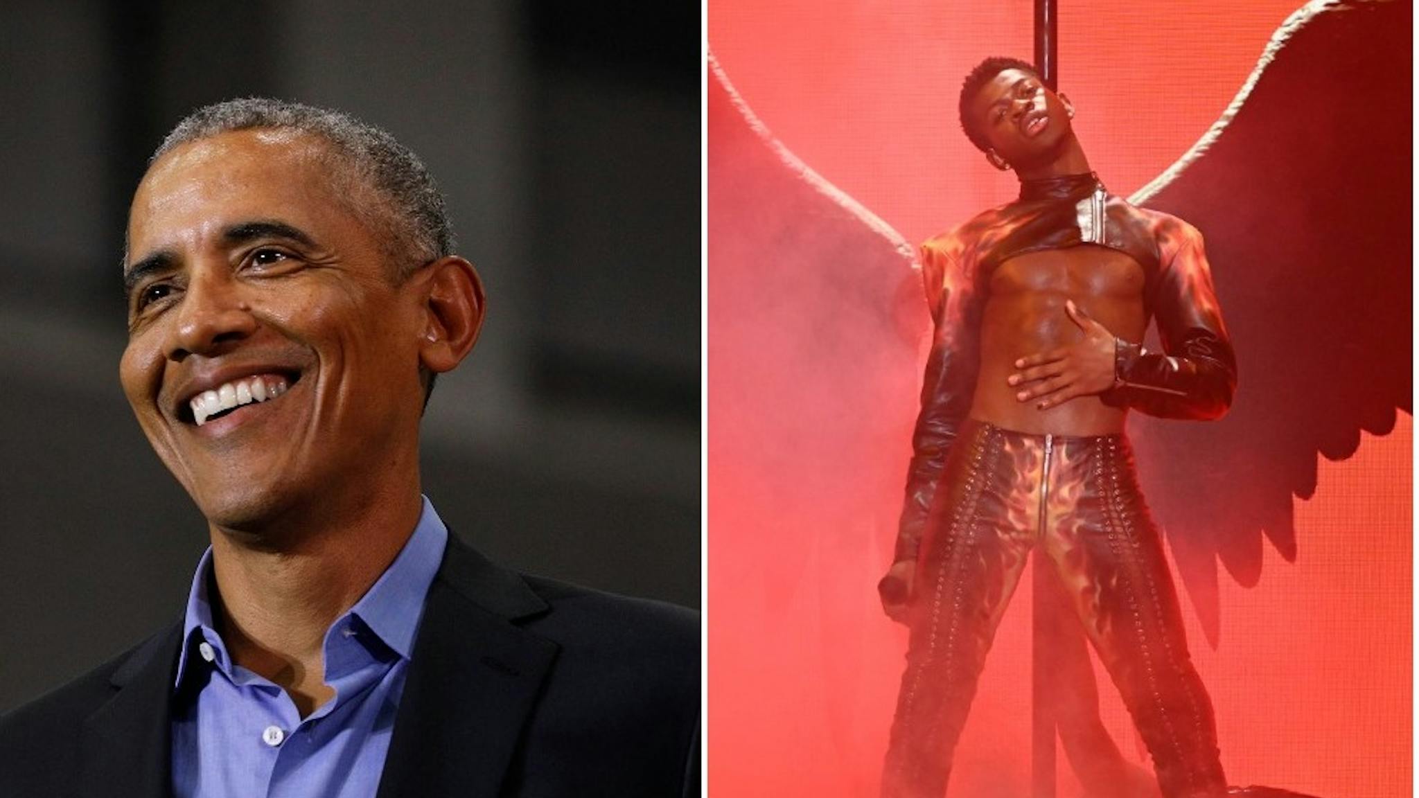 Obama and Lil Nas X Obama and Lil Nas X