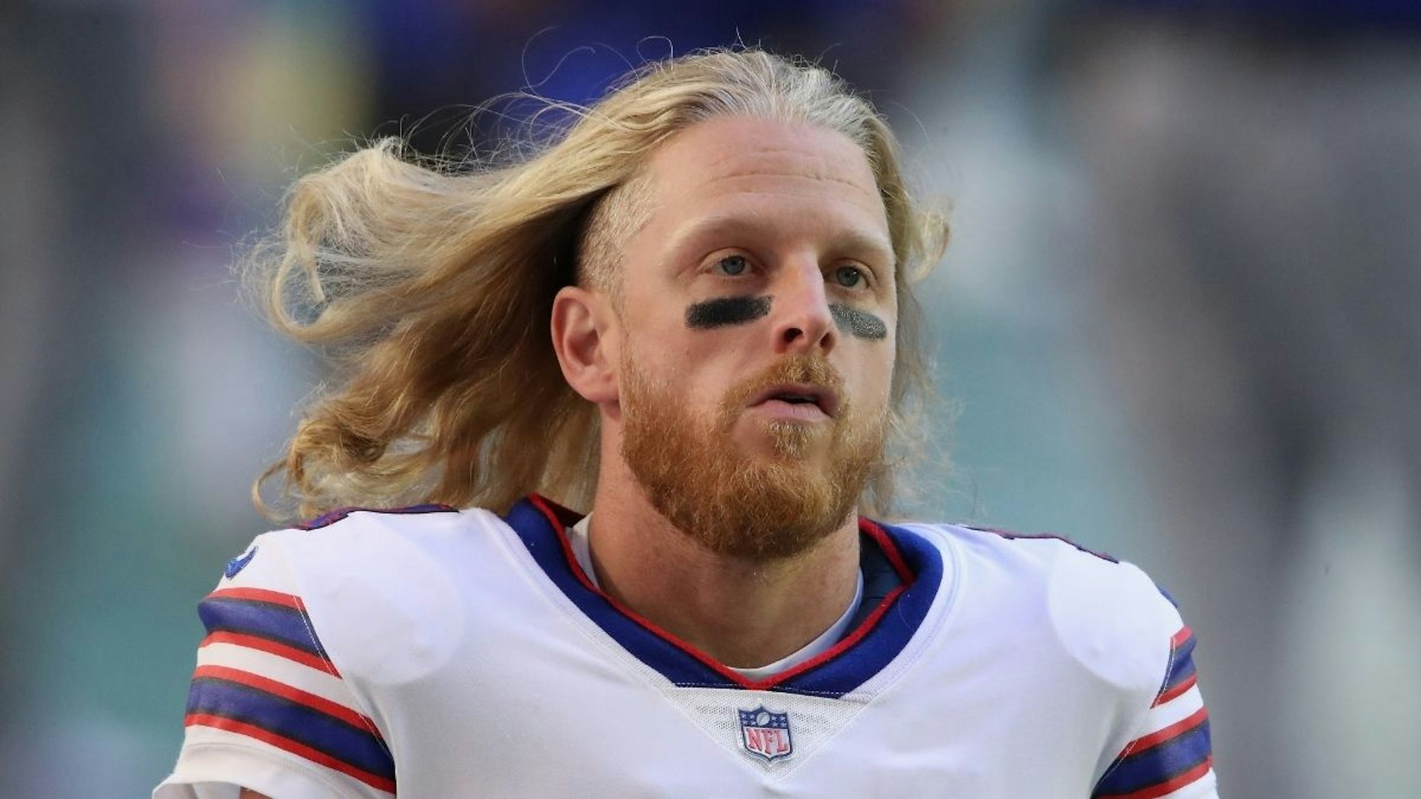 Wide receiver Cole Beasley #11 of the Buffalo Bills during the NFL game against the Arizona Cardinals at State Farm Stadium on November 15, 2020 in Glendale, Arizona.