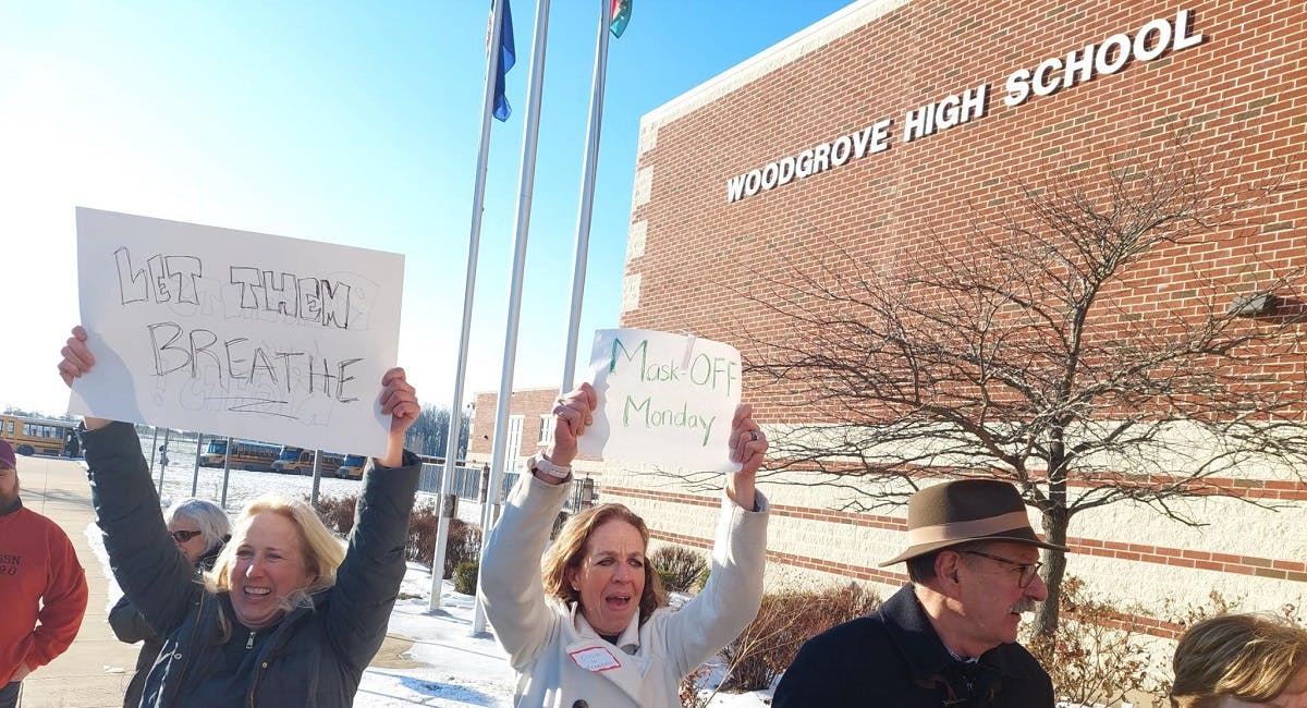 EXCLUSIVE Standoff In Virginia As Schools Defy Governor’s Order Making