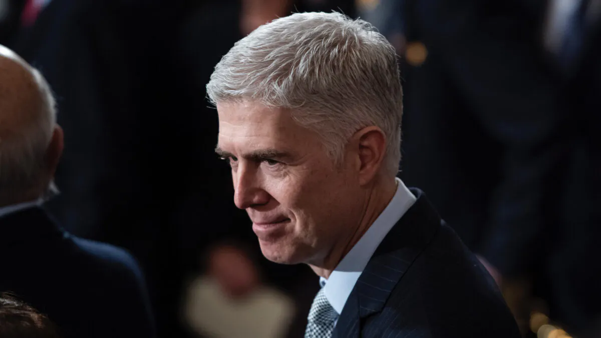Washington Post Columnist Blasts Justice Neil Gorsuch For Not Wearing Mask During Vax Mandate Hearing