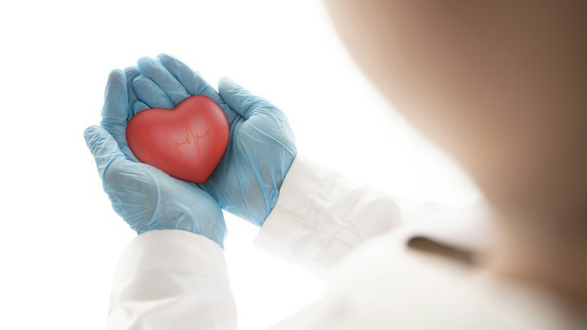 Heart Shape with doctor - stock photo Heart Shape with doctor isayildiz via Getty Images