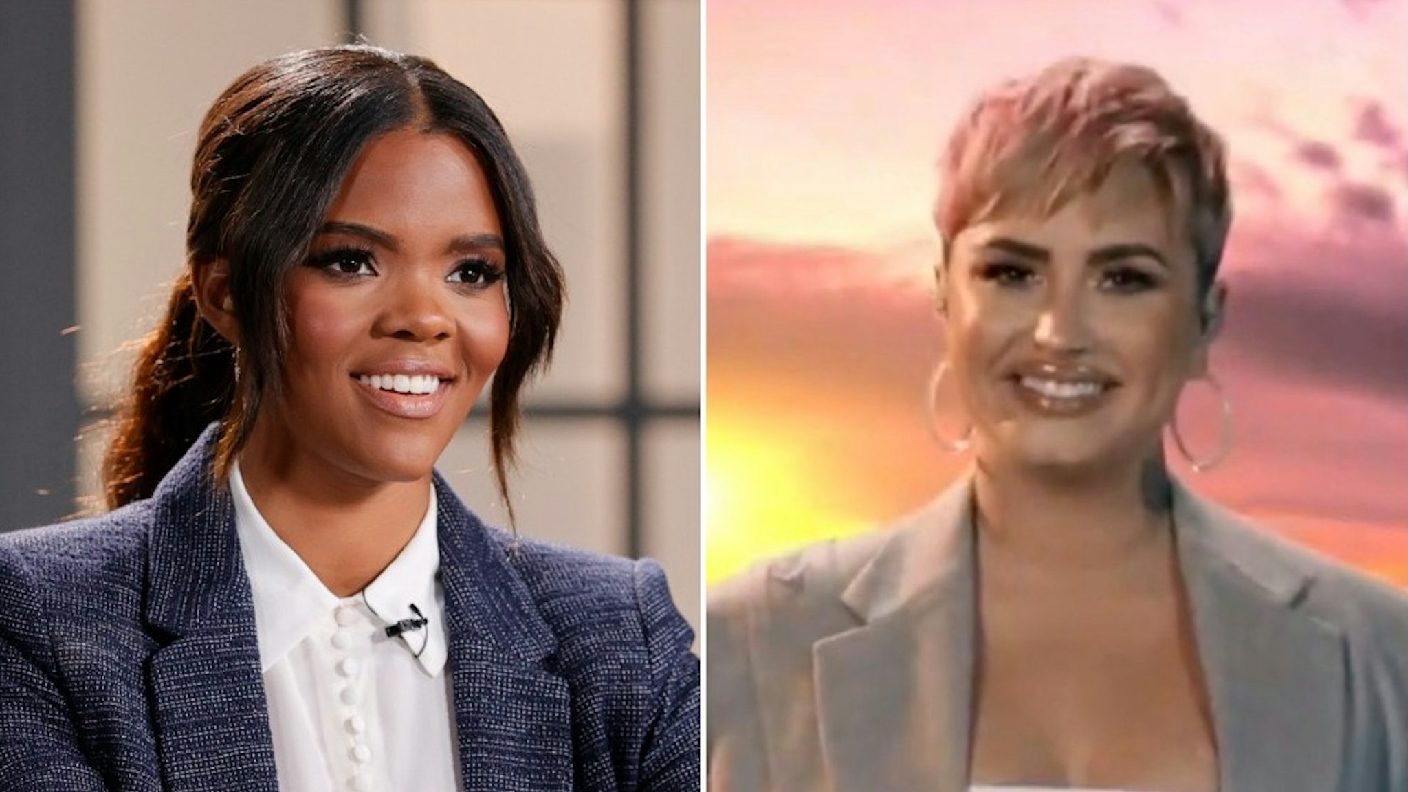 Candace Owens and Demi Lovato