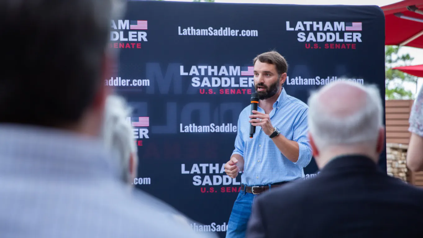 GA Senate Candidate Latham Saddler: We Need ‘Real Leadership,’ Not ‘Celebrities’