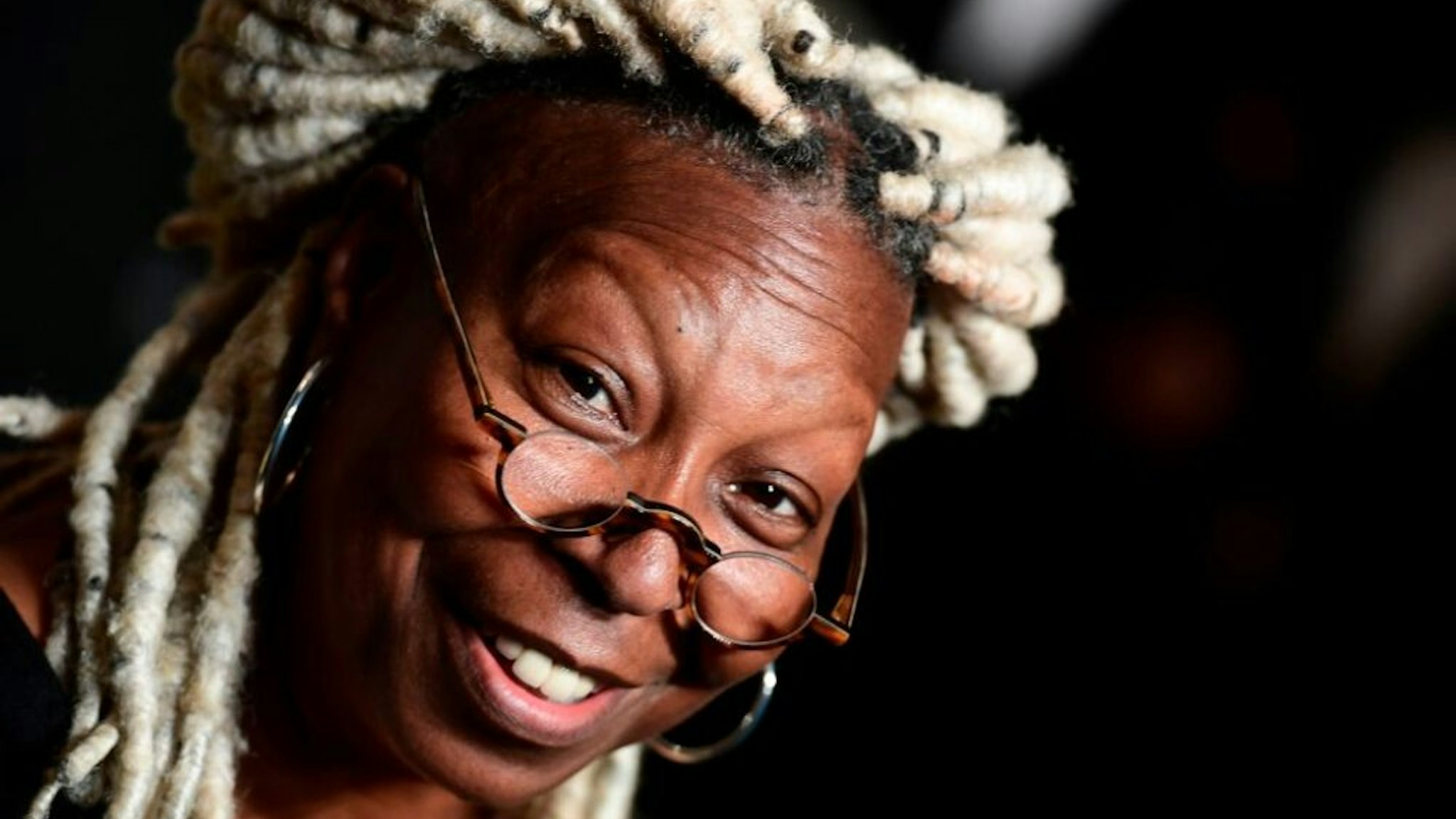 US actress Whoopi Goldberg attends the presentation of the Pirelli 2020 Calendar "Looking For Juliet" at Teatro Filarmonico on December 03, 2019 in Verona, Italy. - Pictures in the new Pirelli calendar 2020 were taken by Italian photographer Paolo Roversi.