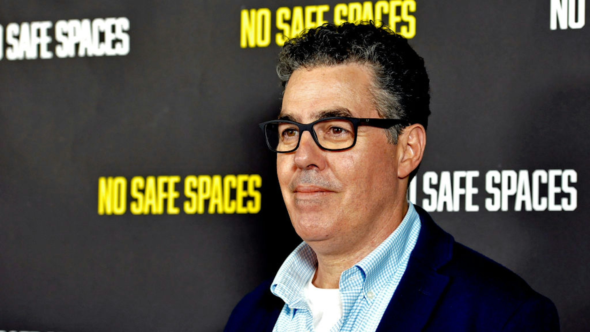 HOLLYWOOD, CALIFORNIA - NOVEMBER 11: Actor Adam Carolla attends the premiere of the film "No Safe Spaces" at TCL Chinese Theatre on November 11, 2019 in Hollywood, California. (Photo by Michael Tullberg/Getty Images)