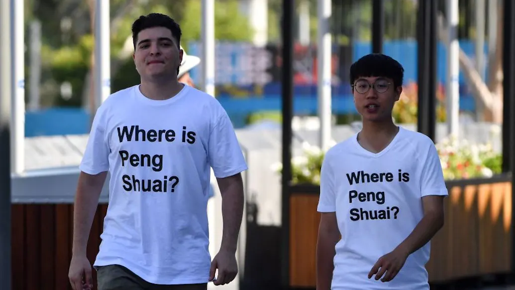 Tennis Australia Reverses Course, Will Allow ‘Where Is Peng Shuai’ T-Shirts