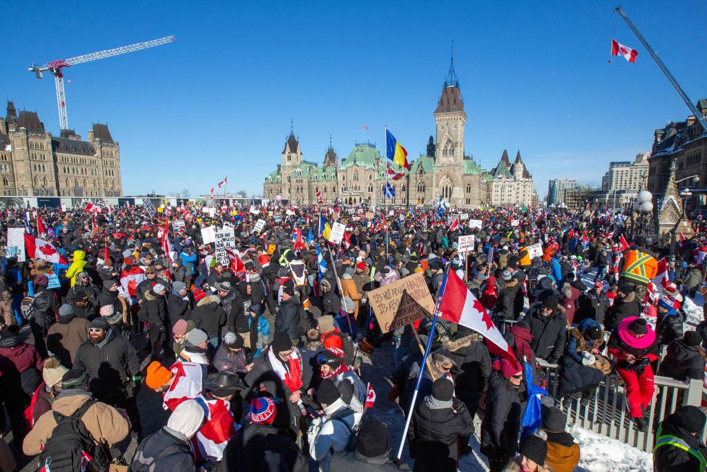 Video Of Massive Freedom Convoy Protest: ‘The Place Is Packed’