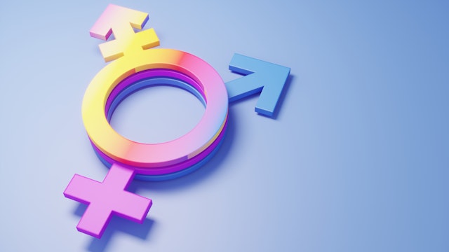 Gender Symbols - stock photo