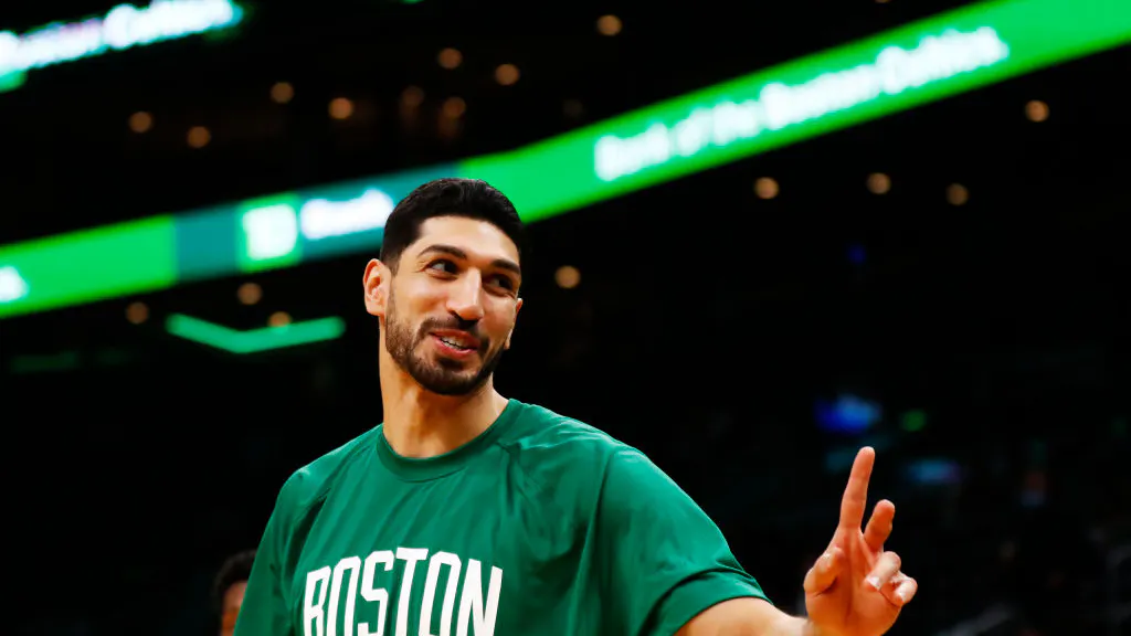 Enes Kanter Freedom Deals Blow To China, Wears ‘Free Uyghurs’ Shirt In Olympic Ad