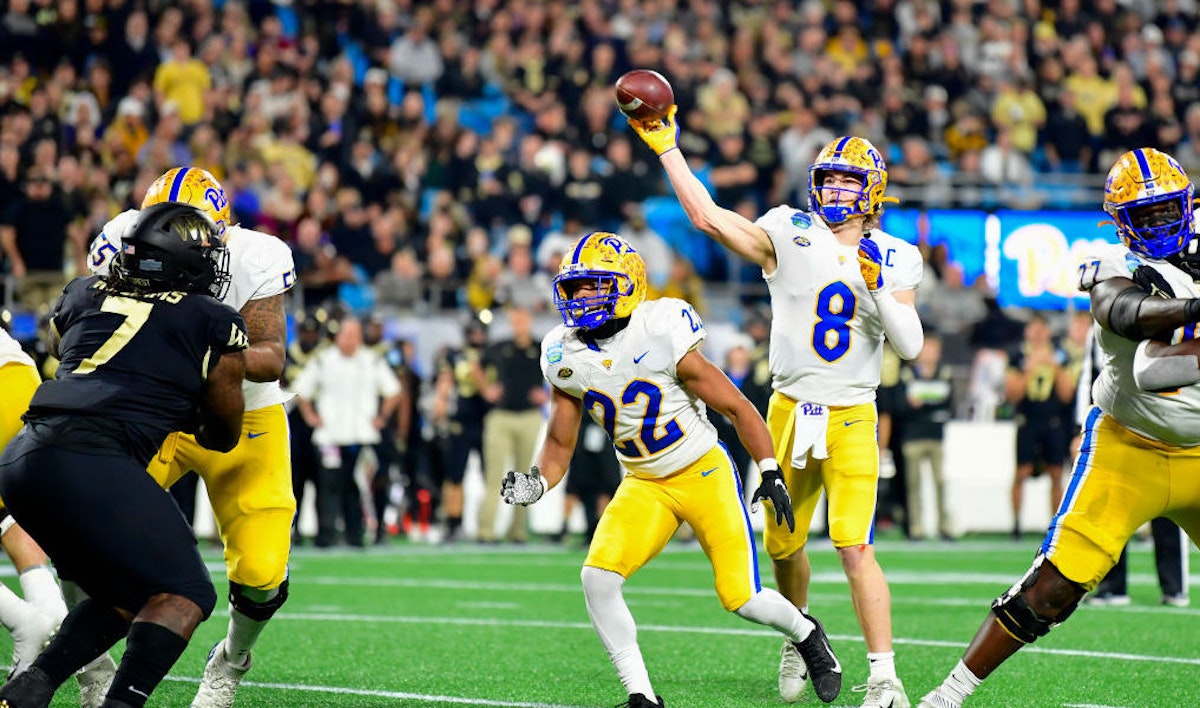 Pitt Quarterback Kenny Pickett will forgo Peach Bowl against