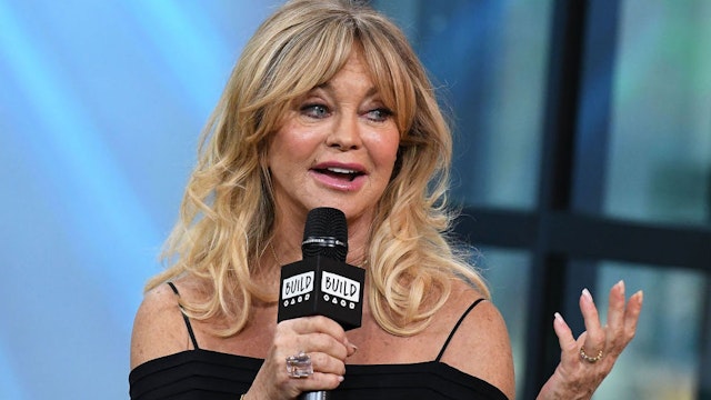 Actor Goldie Hawn visits Build Series to discuss her new comedy ÒSnatchedÓ at Build Studio on May 2, 2017 in New York City.