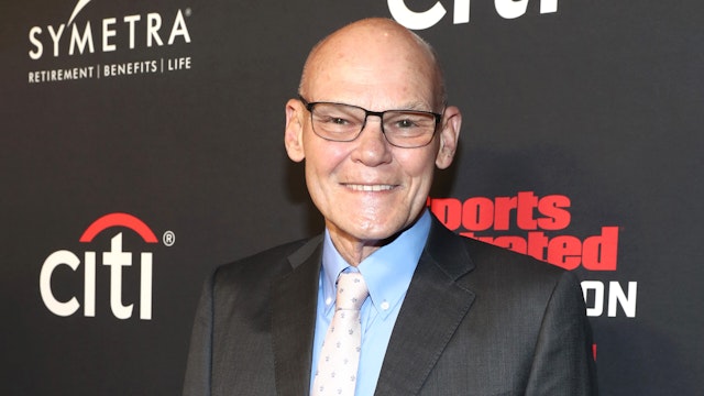 BEVERLY HILLS, CA - DECEMBER 11: James Carville attends Sports Illustrated 2018 Sportsperson of the Year Awards Show on Tuesday, December 11, 2018 at The Beverly Hilton in Los Angeles. Tune in to NBCSN on Thursday, December 13, 2018 at 9pmET to watch the one hour Sports Illustrated Sportsperson of the Year Awards special.