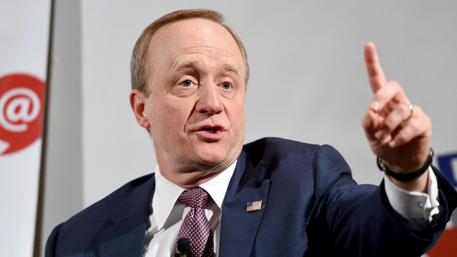 Paul Begala at 'WTF: The Hillary Panel' during Politicon at Pasadena Convention Center on July 29, 2017 in Pasadena, California.
