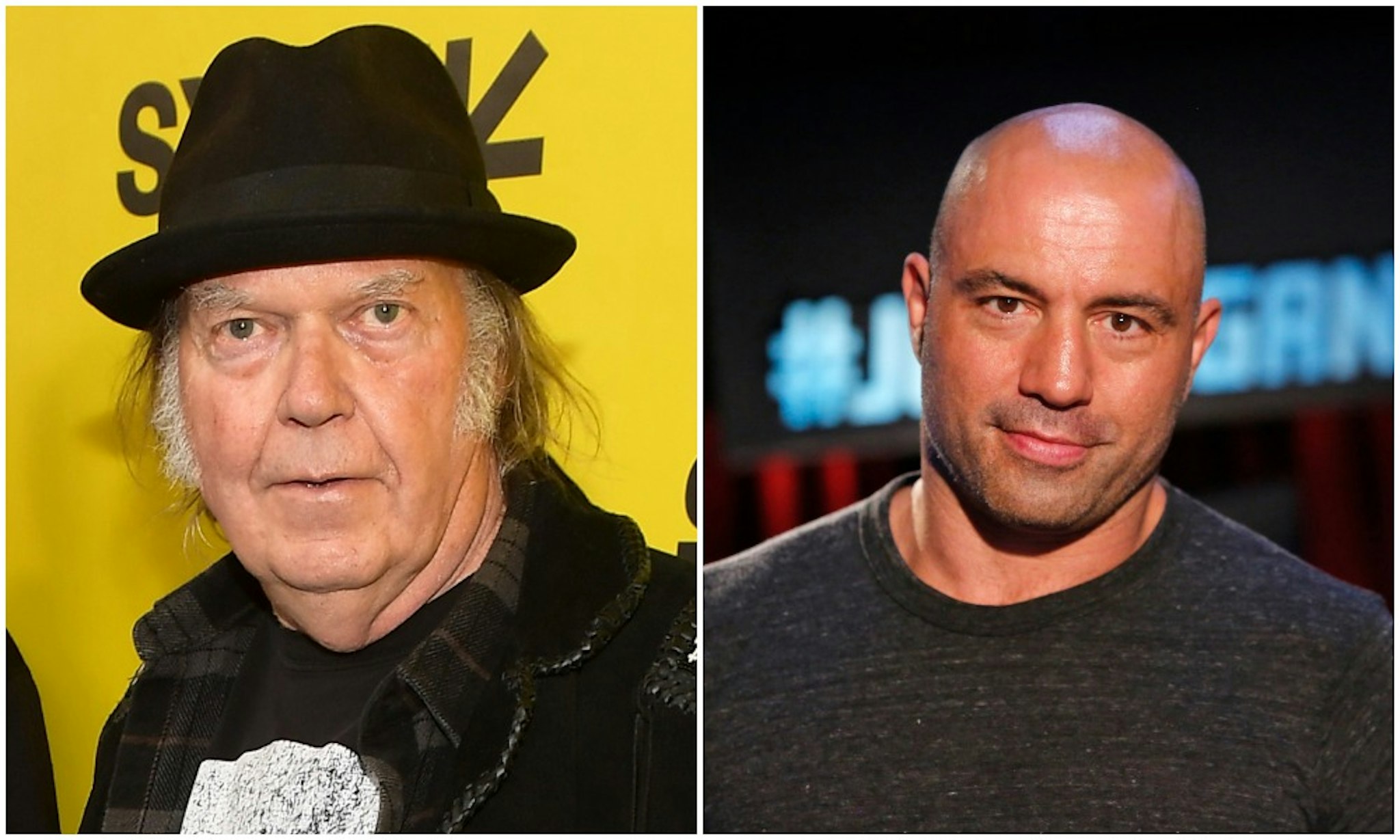 AUSTIN, TX - MARCH 15: Neil Young attend the "Paradox" Premiere 2018 SXSW Conference and Festivals at Paramount Theatre on March 15, 2018 in Austin, Texas. JOE ROGAN QUESTIONS EVERYTHING -- Season:1 -- Pictured: Joe Rogan --
