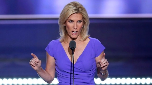 Radio Host Laura Ingraham speaks during the Republican National Convention (RNC) in Cleveland, Ohio, U.S., on Wednesday, July 20, 2016.