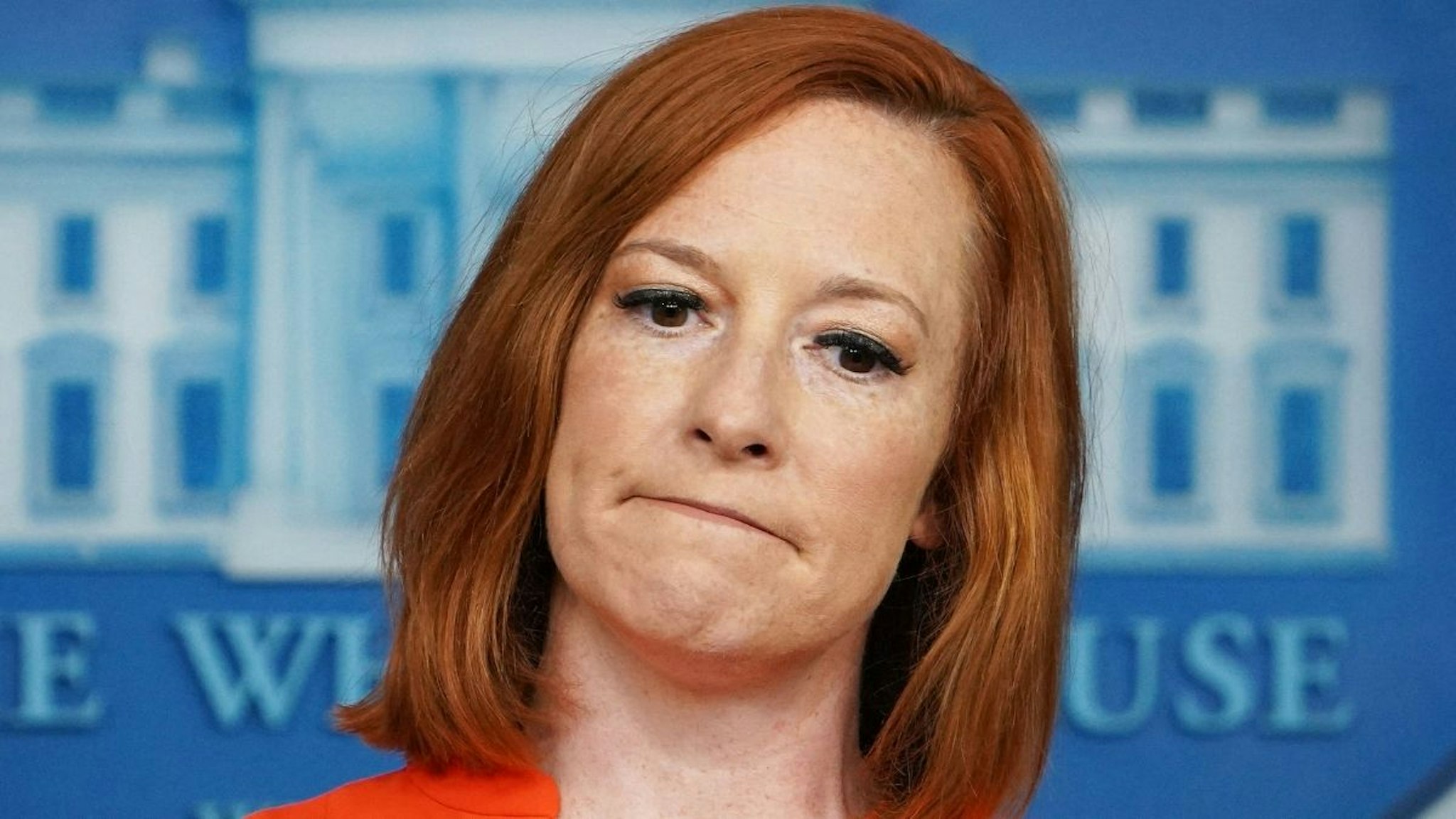 White House Press Secretary Jen Psaki speaks during the daily briefing in the Brady Briefing Room of the White House in Washington, DC on June 21, 2021.