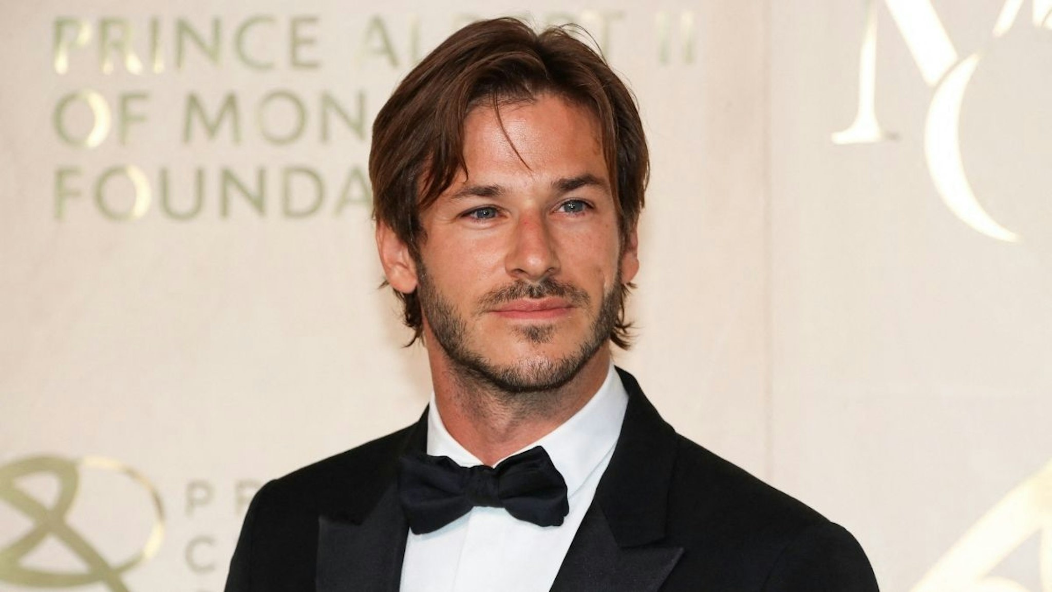 French actor Gaspard Ulliel poses during the photocall ahead of the 2021 Monte-Carlo Gala for Planetary Health at the Palais de Monaco, in Monaco, on September 23, 2021.
