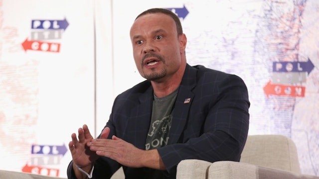 Dan Bongino speaks onstage during Politicon 2018 at Los Angeles Convention Center on October 21, 2018 in Los Angeles, California.