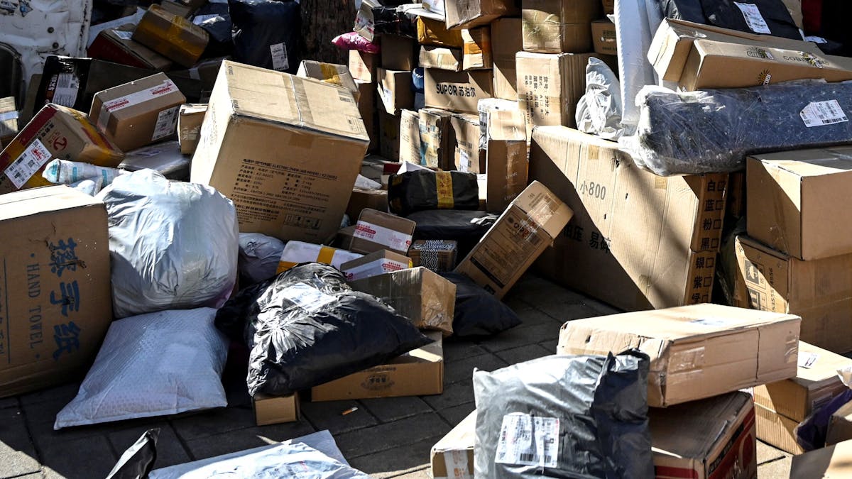 Shocking Videos Show Massive Sea Of Stolen Packages Laying On Railroad Tracks In Los Angeles