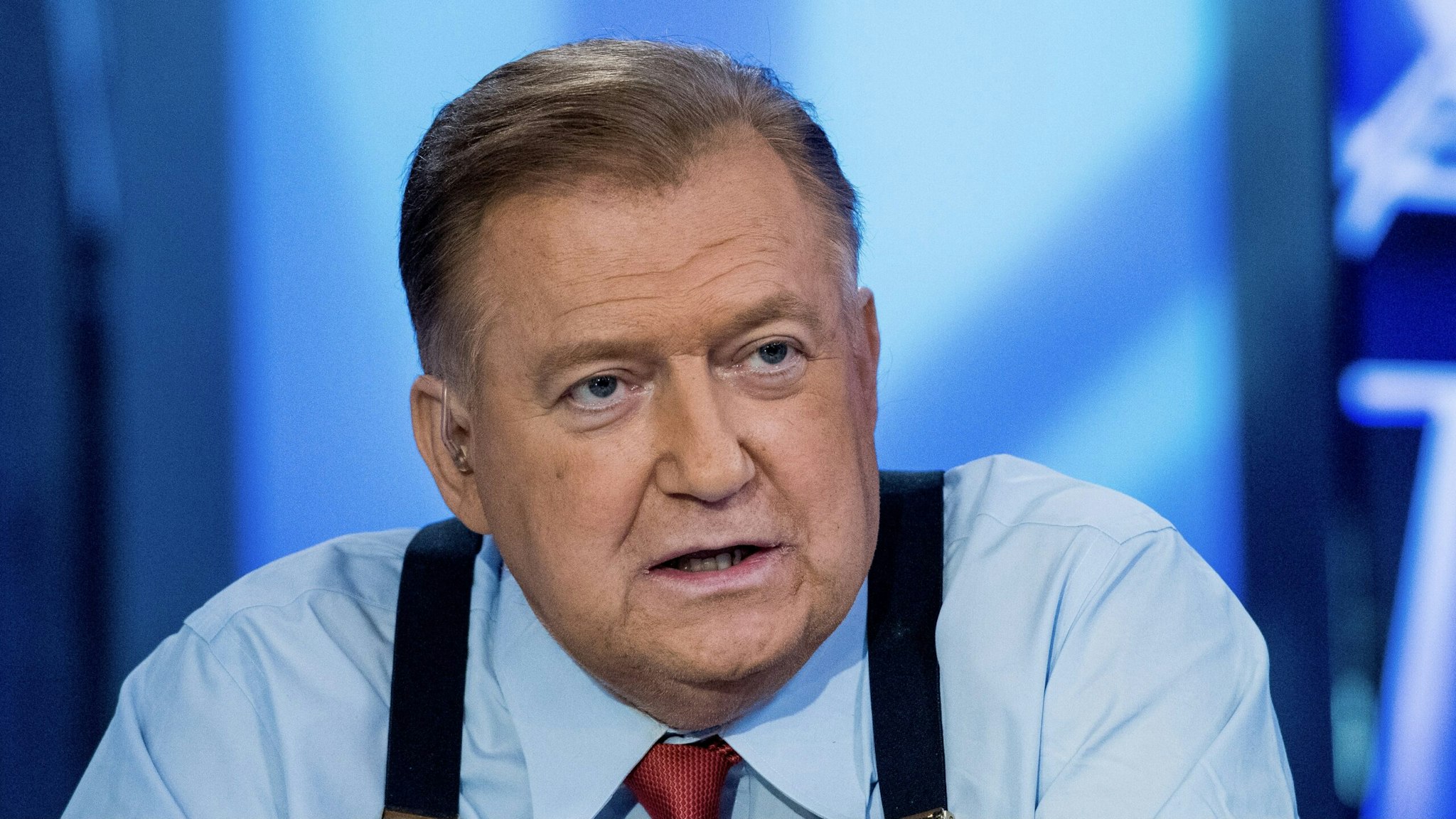 Bob Beckel Rejoins "The Five" at FOX Studios on January 17, 2017 in New York City. (Photo by Roy Rochlin/Getty Images)