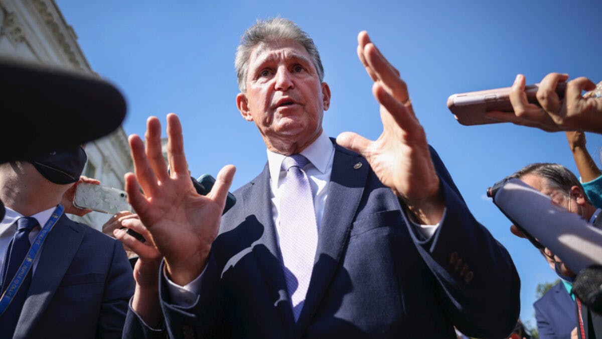 Manchin Warns Congress, Biden Not To Add Fuel To ‘Economy Already On Fire’ After Record Inflation