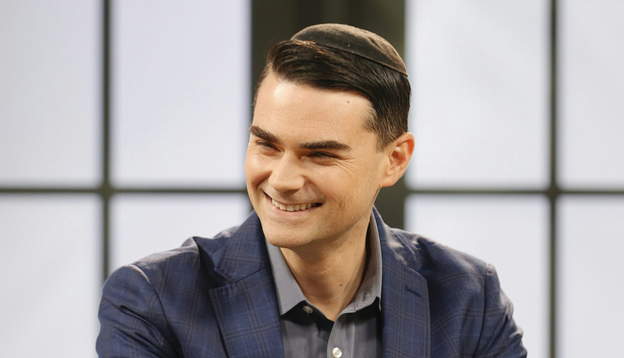 NASHVILLE, TENNESSEE - MARCH 17: American commentator Ben Shapiro is seen on set during a taping of "Candace" on March 17, 2021 in Nashville, Tennessee. The show will air on Friday, March 19, 2021. (Photo by Jason Kempin/Getty Images)