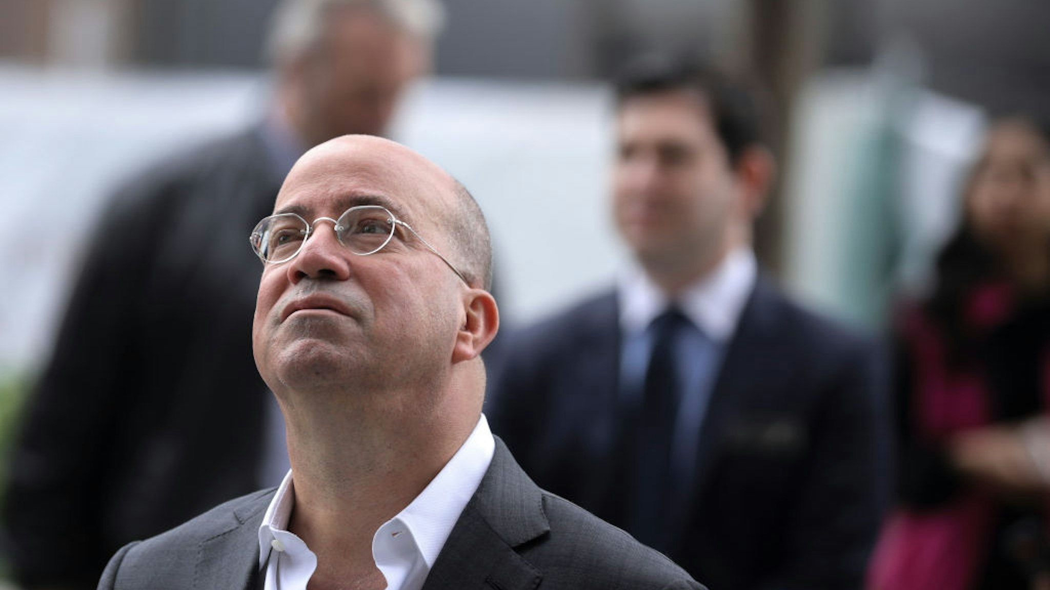 NEW YORK, NY - MARCH 15: President of CNN Jeff Zucker attends the grand opening of phase one of the Hudson Yards development on the West Side of Midtown Manhattan, March 15, 2019 in New York City. Four towers, including residential, commercial, and retail space, and a large public art sculpture made up of 155 flights of stairs, called 'The Vessel,' will open to the public. The developer of the project, Related Companies, calls it the most expensive endeavor in the city since Rockefeller Center. (Photo by Drew Angerer/Getty Images)
