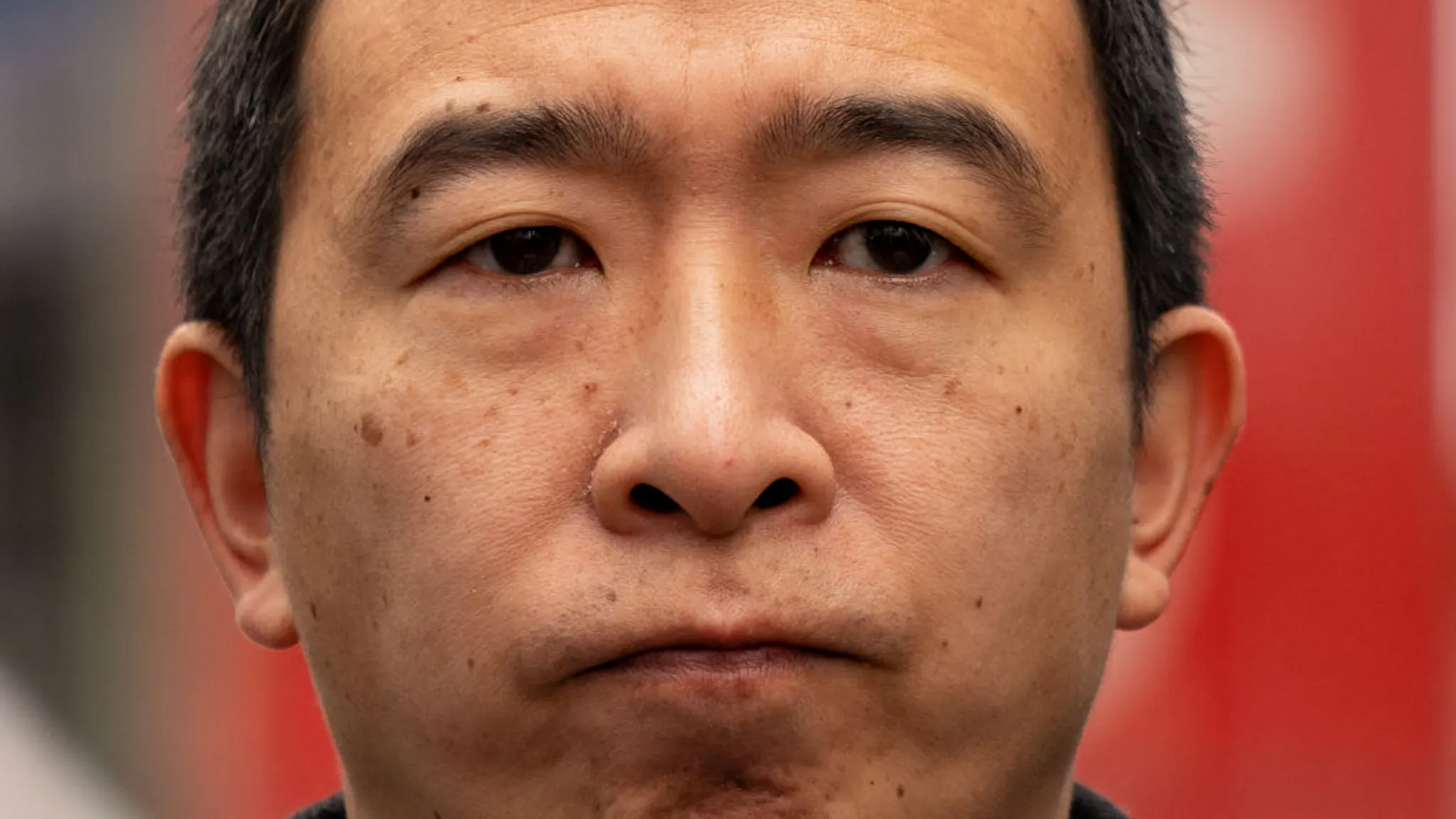 Andrew Yang Speaks Out Against Asian Hate Crimes After Shootings In Atlanta New York City Mayoral candidate Andrew Yang speaks to the media at Times Square about the recent mass shootings in Atlanta that left 8 dead, including 6 Asian Americans on March 17, 2021 in New York City.