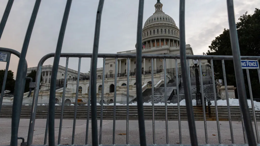 Capitol Fence Will Go Back Up For Biden’s State Of The Union Amid Protest Fears