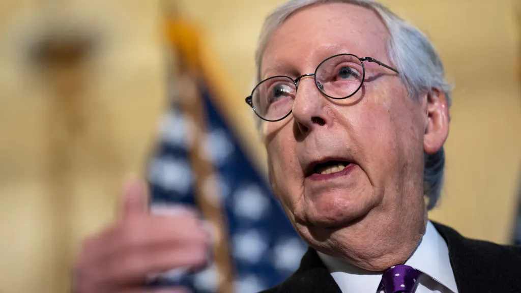 ‘We Don’t Have A Racial Quota’: Mitch McConnell Shuts Down Question About Black Staffers Who Could ‘Inform’ His Decision On SCOTUS Nominee