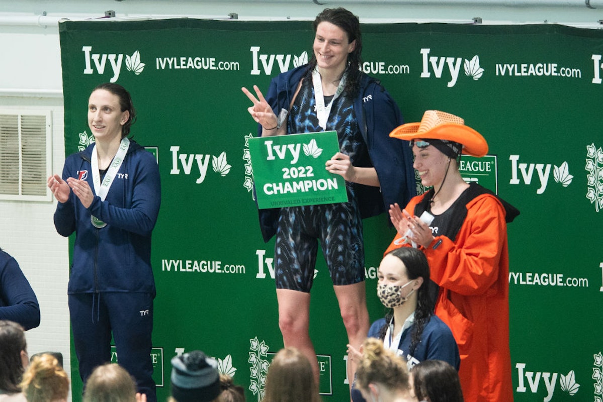 Lia Thomas Crushes Women In Ivy League Championship Race Night After Fastest Relay Time