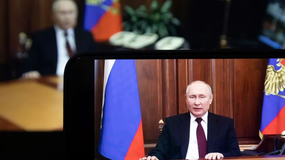 ‘Ukraine Was Entirely Created By Russia’: Putin Rewrote History In Angry Speech