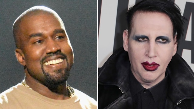 Kanye West and Marilyn Manson