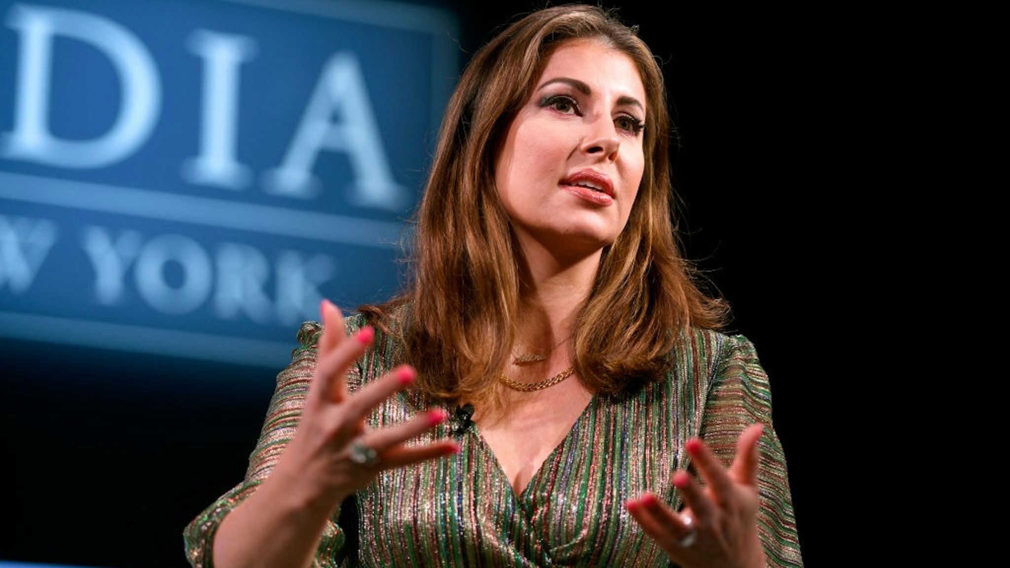NEW YORK, NEW YORK - SEPTEMBER 21: Morgan Ortagus, Partner, Rubicon Founders speaks onstage during the 2021 Concordia Annual Summit - Day 2 at Sheraton New York on September 21, 2021 in New York City.